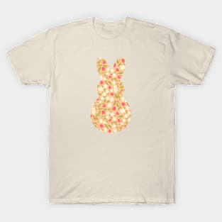 Bunny Spring Flowers T-Shirt